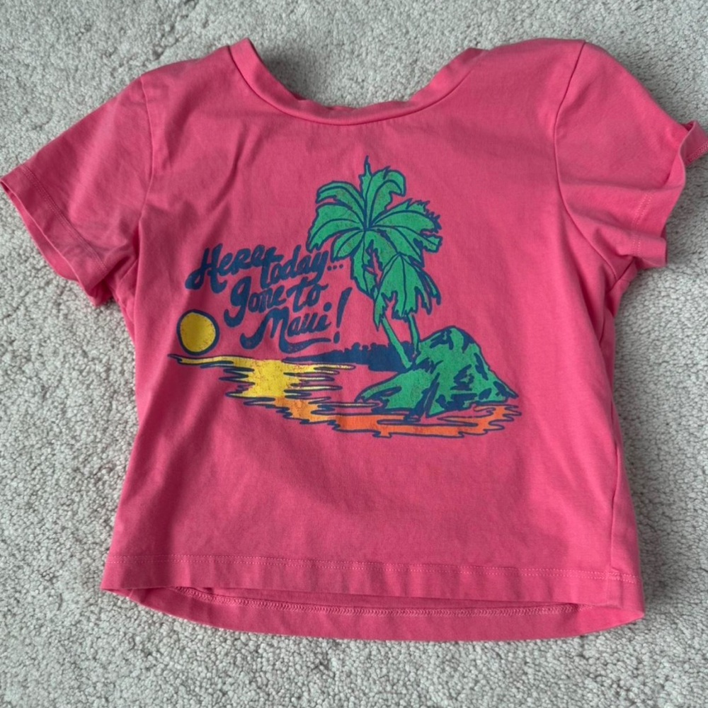 Princess Polly Pink Baby Tee